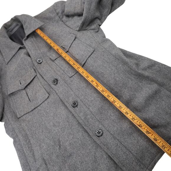 Vintage Wool Garrison Shirt Jacket - Picture 7 of 10